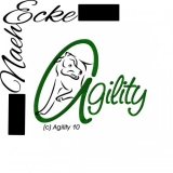 Stickdatei Agility Nr 10 20x30 