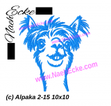 Stickdatei Alpaka 2-15 10x10