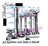 Stickdatei Apollon von Side 2 20x20 / 20x28 / 20x30 Scrib-Art