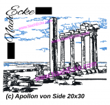 Stickdatei Apollon von Side 20x28 / 20x30 Scrib-Art