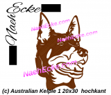 Embroidery Australian Kelpie 1 11.81 x 7.87 vertikal