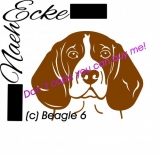 PLOTTERDatei Beagle 6 SVG / EPS