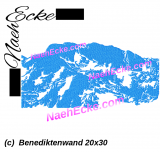 Benediktenwand (Montem Sancti Benedicti) 20x30