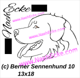 Stickdatei Berner Sennenhund Nr. 10 13x18