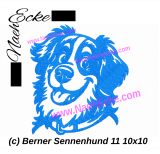 Stickdatei Berner Sennenhund Nr. 11 10x10