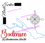 Embroidery Bodensee 11.81 x 7.87
