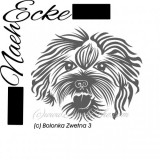 File Bolonka Zwetna 3 SVG / EPS 