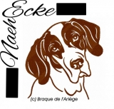 Stickdatei Braque de l’Ariège 10x10