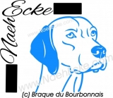 PLOTTERdatei Braque du Bourbonnais SVG / EPS