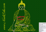 Stickdatei Buddha 2 13x18