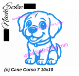 Stickdatei Cane Corso 7 10x10