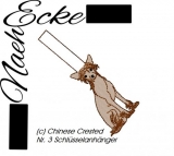 Stickdatei Chinesischer Schopfhund SA Nr. 3