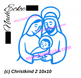 Stickdatei Christkind 2 10x10
