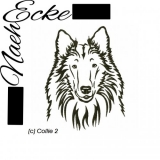 Stickdatei Collie Nr 2 20x30