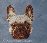 Stickdatei Französische Bulldogge Nr. 13 13x18 PHOTOstitch