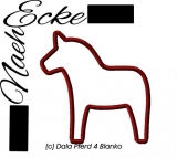 Embroidery Dala Horse 4 Blanko 10x10 