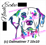 Embroidery Dalmatiner 7 4x4