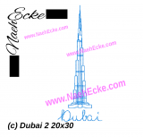 Embroidery Dubai 2 11.82 x 7.87 / 11.00 x 7.00