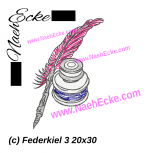 Embroidery Quill 3 11.02 x 7.87