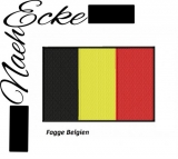 Stickdatei Flagge Belgien 9x6 cm 