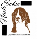 Datei Französischer Laufhund 1 SVG / EPS 