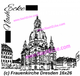 Embroidery Frauenkirche Dresden 10.24 x 6.30