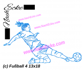 Embroidery Soccer 4 5x7