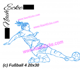Embroidery Soccer 4 11.81 x 7.87