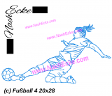 Embroidery Soccer 4 11.02 x 7.87