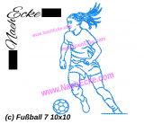Embroidery Soccer 7 4x4
