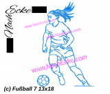 Embroidery Soccer 7 5x7