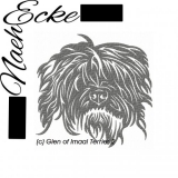 Stickdatei Glen of Imaal Terrier 2 10x10 
