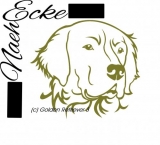 Stickdatei Golden Retriever Nr. 3 13x18 