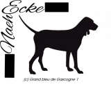 File Grand bleu de Gascogne 1 SVG / EPS 