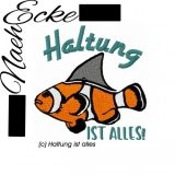 EMBROIDERY FILE Haltung ist alles 4x4 