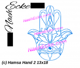 Stickdatei Hamsa Hand 2 13x18 / 14x20