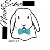 Embroidery File Rabbit 6-2 5x7" 