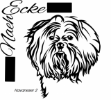 File Havaneser Nr. 2 SVG / EPS 