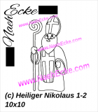 Embroidery St. Nikolaus 1-2 4x4
