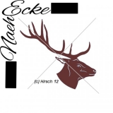 FILE Deer 12 SVG / EPS 