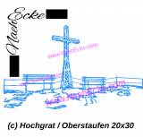 Stickdatei Hochgrat / Oberstaufen 20x30 / 18x30