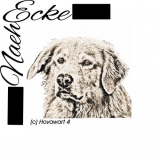 Embroidery Hovawart Nr. 4 5x7" PHOTOstitch 