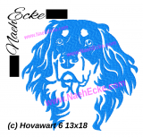 Embroidery Hovawart Nr. 6 5x7