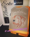 Stickdatei Rhodesian Ridgeback Nr. 1-9 20x30 / 20x28