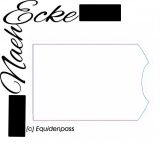 Stickdatei ITH Equidenpass Cover universell BLANKO 
