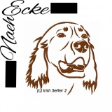 Embroidery Irish Setter 2 10x10 