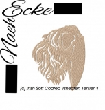 Embroidery Irish Soft Coated Wheaten Terrier 1 10x10 