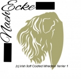 File Irish Soft Coated Wheaten Terrier 1 SVG / EPS 