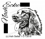 Embroidery Irish Setter 1-3 5x7