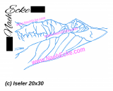 Stickdatei Iseler 20x30 / 20x28
